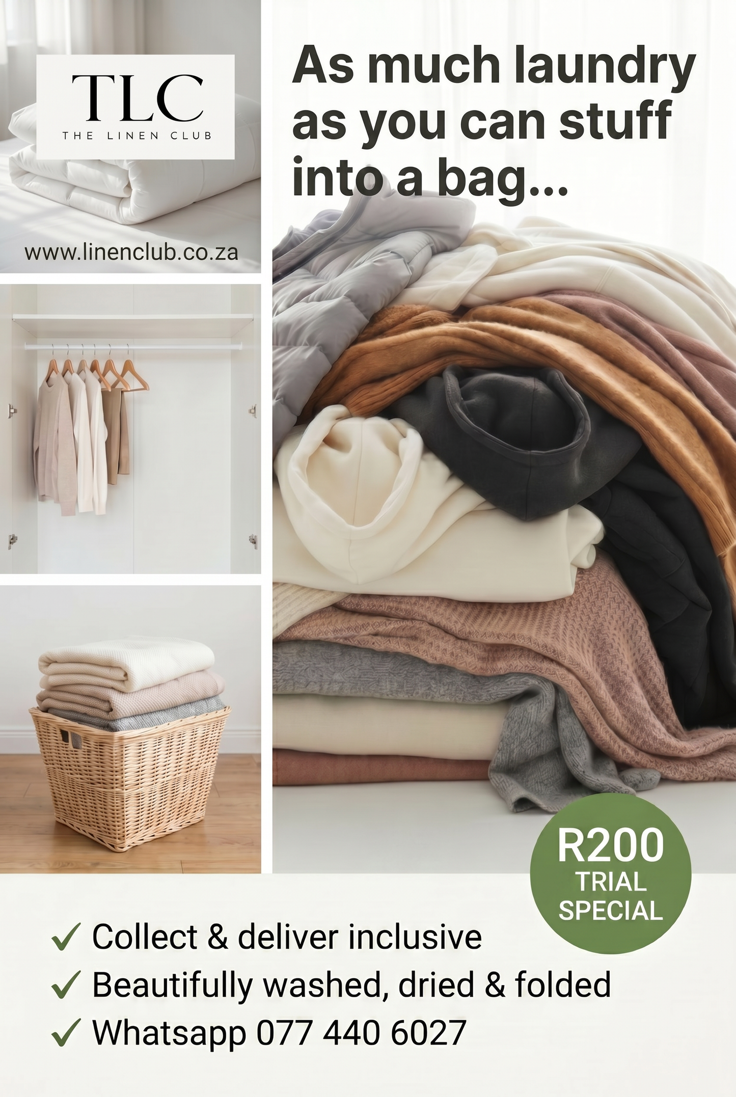 Trial special for new clients
